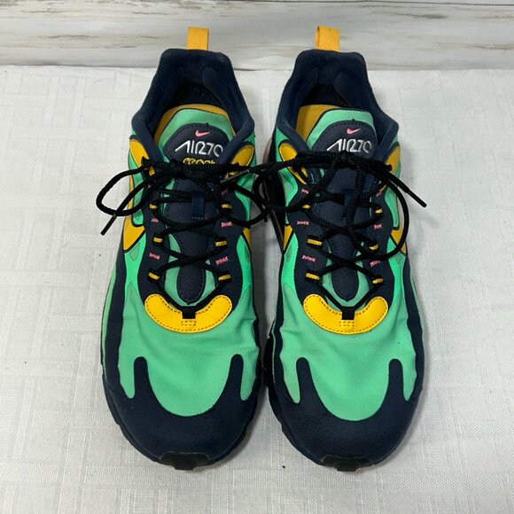 Nike Air Max 270 React Running Shoes AO4971-300 Electro Green Mens Sz 11.5 M main image 10